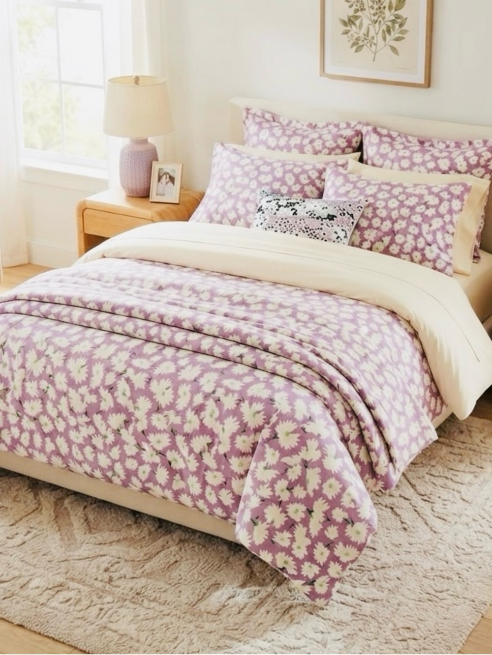 New❤️Kate Spade Cotton Floral Full/Queen Comforter Set